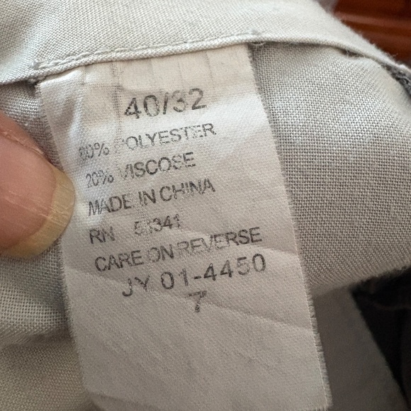 Louis Raphael Tailored Brown Dress Pants 40 x 32 - Picture 9 of 12